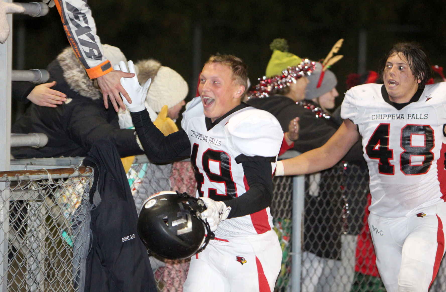 Chi-Hi football at Stevens Point 10-22-21